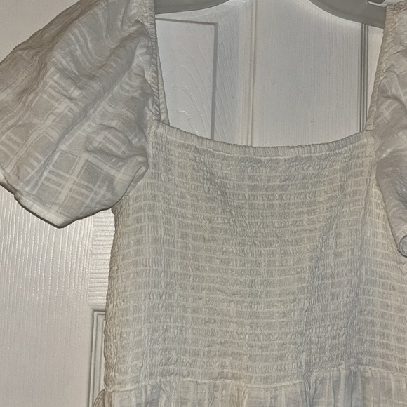 GAP White Midi Dress 100% Cotton - Picture 2 of 5